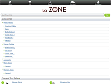 Tablet Screenshot of lazonestyle.com